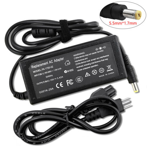 Ac Adapter Charger For Acer Aspire V5 V3 E1 Series Laptop Power Supply Cord 65w