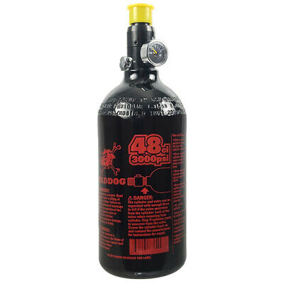 New Maddog 48ci 3000psi Aluminum Compressed Air Hpa Paintball Tank N2