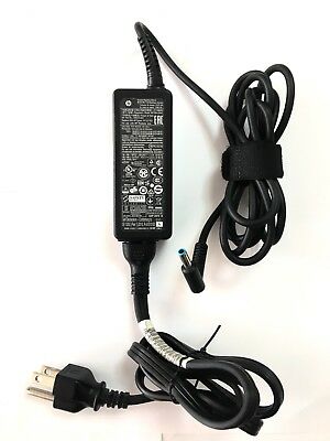 Genuine Hp 45w Blue Tip Laptop Ac Adapter Power Supply Charger 19.5v 8000+ Sold!