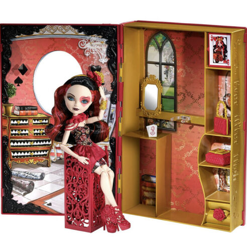 Ever After High Lizzie Hearts Spring Unsprung Playset W Red Rose Ring For You
